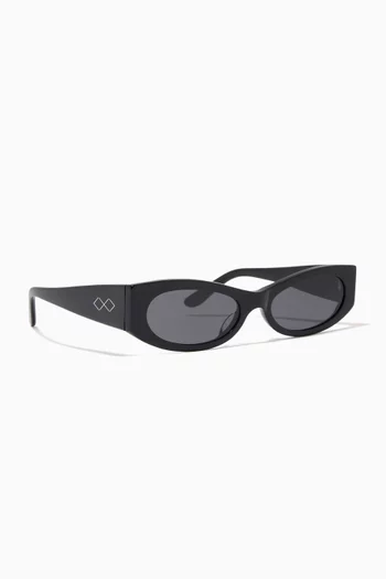 Ciara Cat-eye Sunglasses in Acetate          