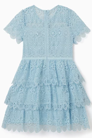 Guipure Circle Dress in Lace 