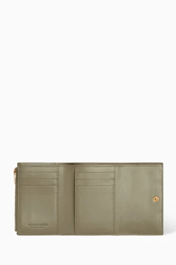 Mini Wallet in Intrecciato Nappa