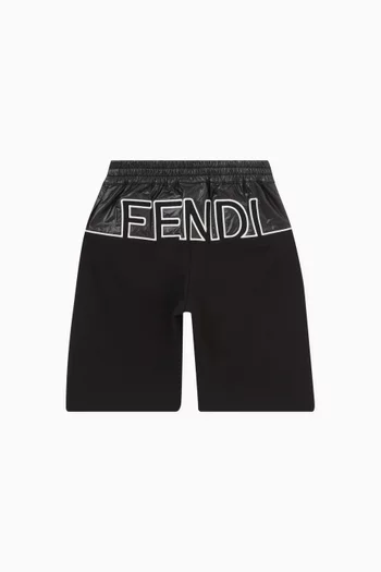 Logo Bermuda Shorts in Cotton