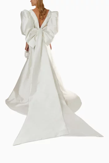 Callas Wedding Dress in Satin