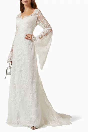 Seba Princess Wedding Dress in Lace  