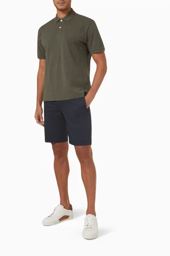 Stretch Bermuda Shorts in Cotton