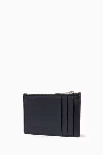 Bi-fold Wallet in Intrecciato Nappa Leather