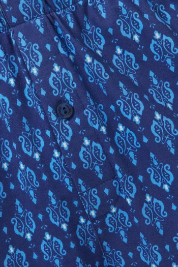 Fancy Boxers in Cotton Jersey