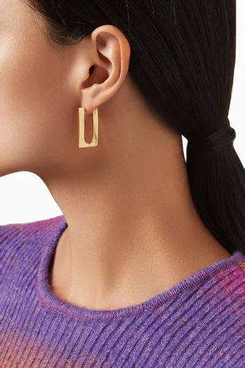 Unstoppable Hoops in 18kt Gold