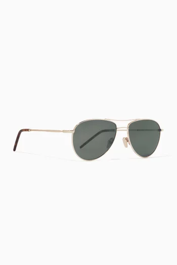 The Tommy Sunglasses in Metal