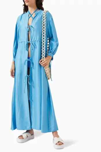 فستان سانت انجيلو طويل للارتداء فوق ملابس السباحة مزيج فيسكوز ورايون