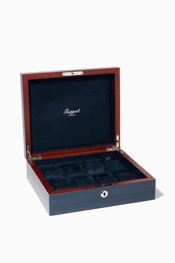 Heritage Collectors 8 Watch Box in Lacquered Wood