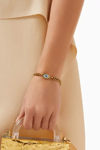 Impulsive Bracelet in Gold-plated Brass