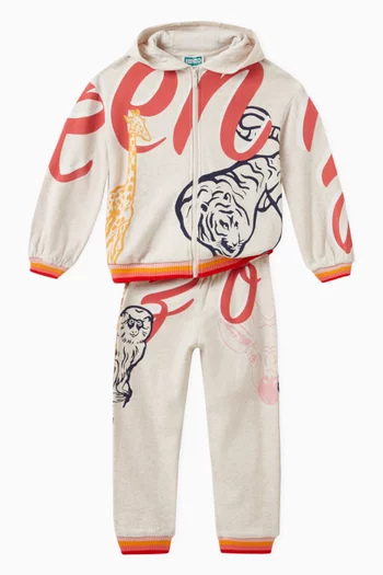 Logo Print Sweatpants in Cotton