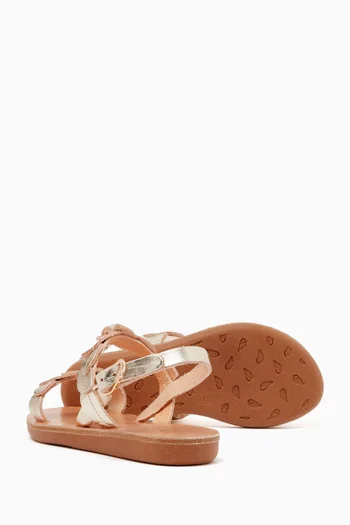Little Fysi Soft Sandals in Leather