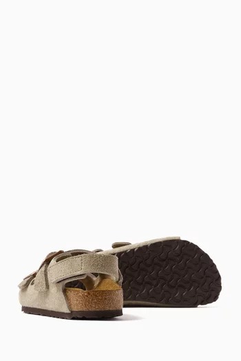 Milano HL Sandals in Suede