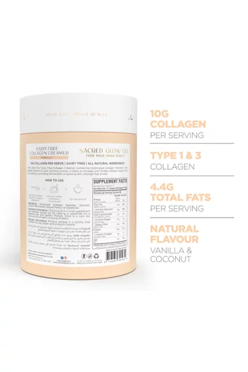 Dairy-Free Collagen Creamer - Vanilla, 340g (17 servings)
