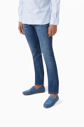 Casual Driver Shoes in Suede