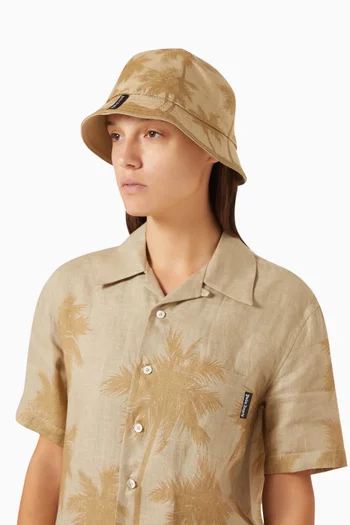 Exclusive All-over Palms Bucket Hat