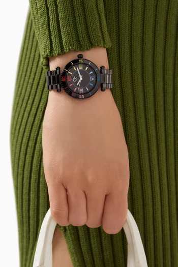 Limited Edition Muse Ceramic Quartz Watch, 34mm