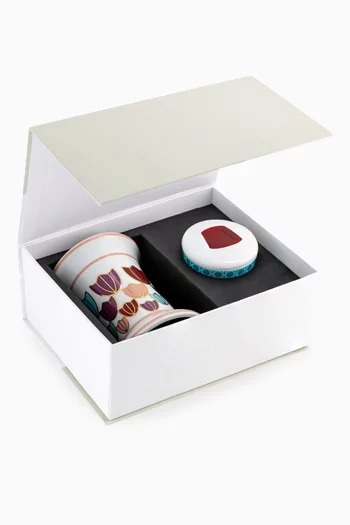 Khaizaran Incense Burner & Trinket Box Gift Set