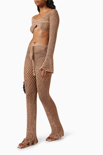 Fish Pants in Crochet Cotton
