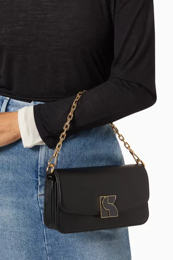 Small Dakota Crossbody Bag in Leather