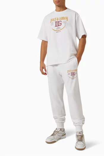 DG Logo-print Sweatpants in Cotton-jersey