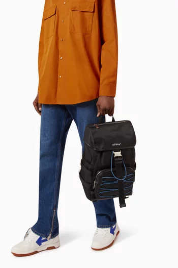Courrie Flap Backpack in Polyamide
