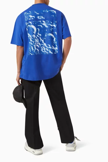Moon Tab T-shirt in Cotton