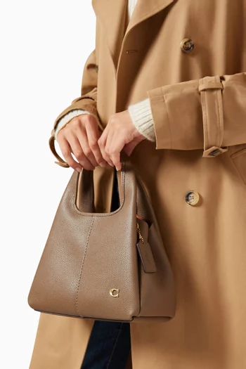 Lana 23 Shoulder Bag in Pebble Leather