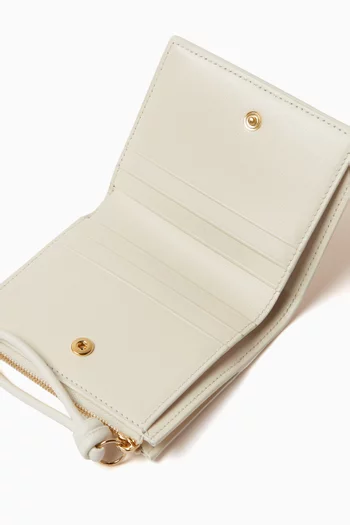 Mini Giro French Wallet in Smooth Leather