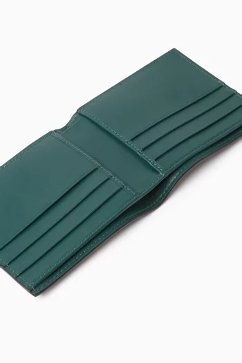 Panama Card Slot Wallet in Cross-grain Leather
