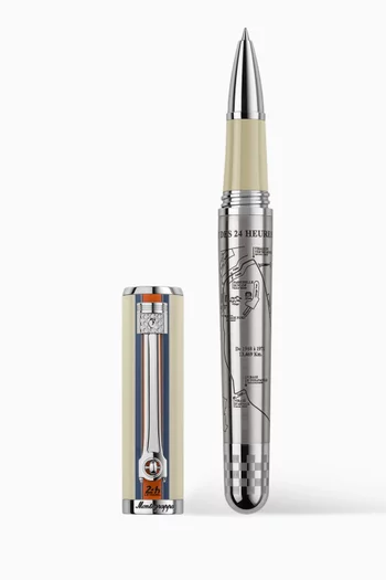 24H Le Mans Open Legend Rollerball Pen in Resin & Stainless Steel