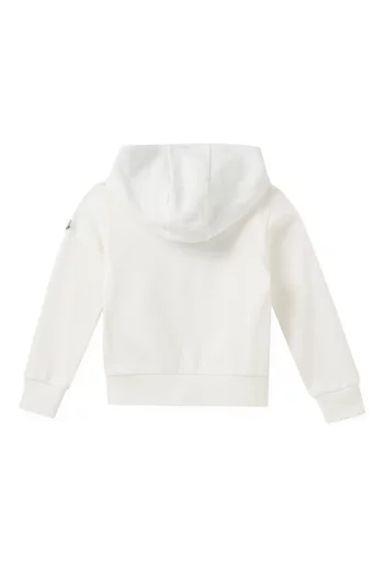 Logo-embroidered Hoodie in Cotton-fleece