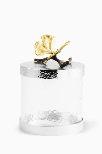 Extra Small Butterfly Ginkgo Cannister