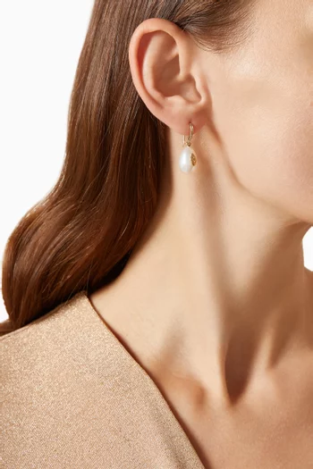 Charlie N°1 Single Earring in 9kt Yellow Gold