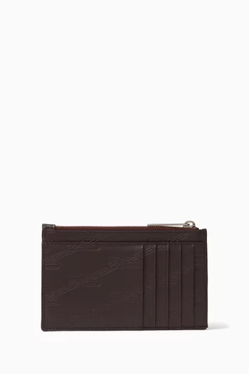 Cash Long Coin & Card Holder in BB Monogram Leather