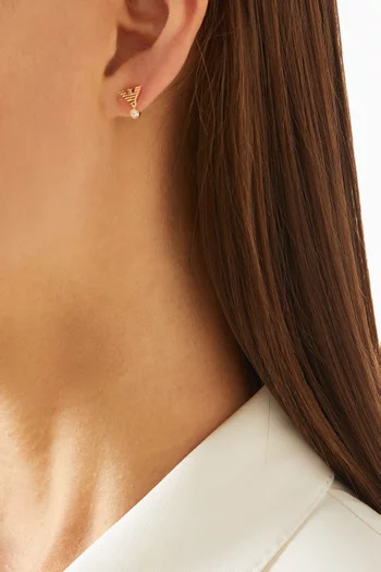 Key Basics Stud Earrings