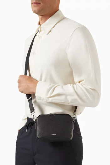 Small Shoulder Bag in Saffiano Leather