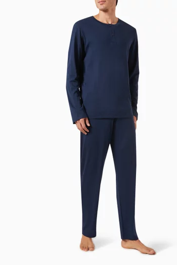 Night & Day Pyjama Set in Cotton