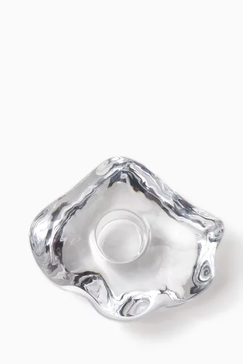 Stone Candleholder in Glass