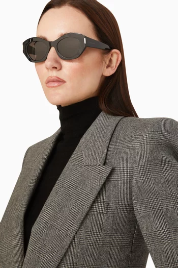 New Wave Cat-eye Sunglasses in Acetate