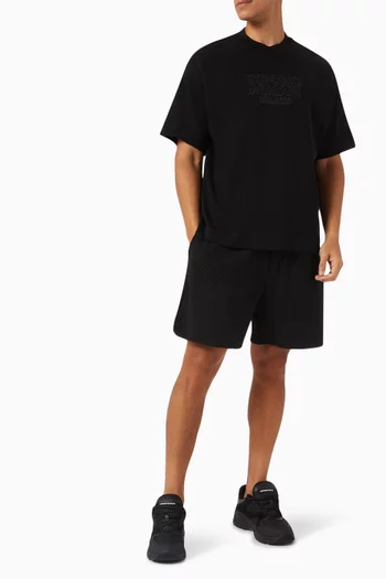 Bermuda Shorts in Cotton-jersey