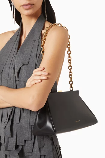 The Cannes Clutch in Leather