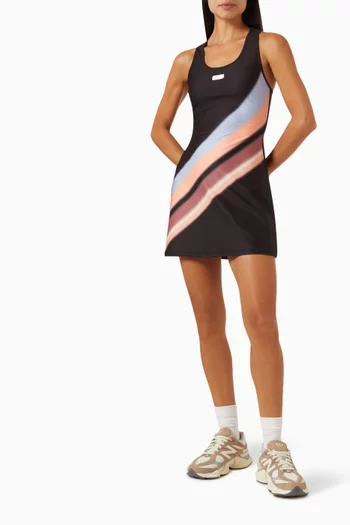 Flex Stipe Mini Tennis Dress