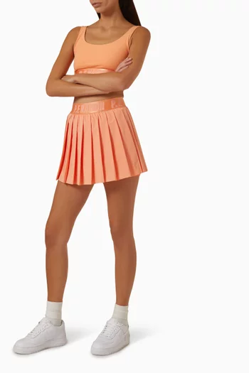Volley Pleated Mini Tennis Skirt