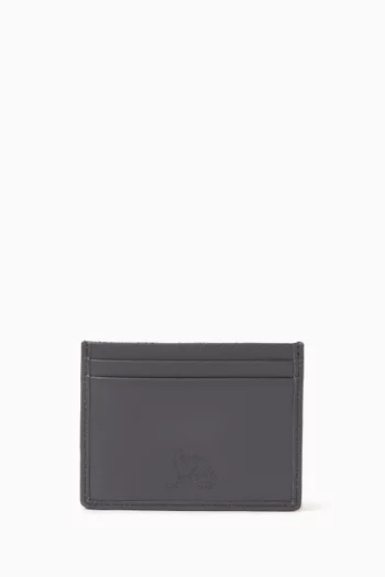 Kios Card Holder in Monogram Jacquard Fabric
