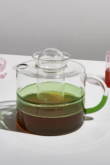 Two-toned Teapot in Glass