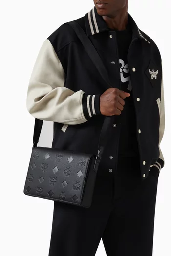 Klassik Messenger Bag in Natural Nappa Leather