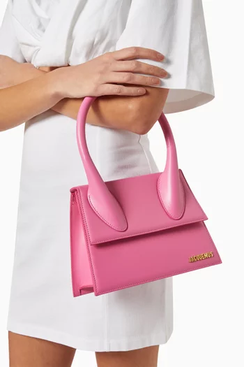 Le Grand Chiquito Top Handle Bag in Smooth Leather