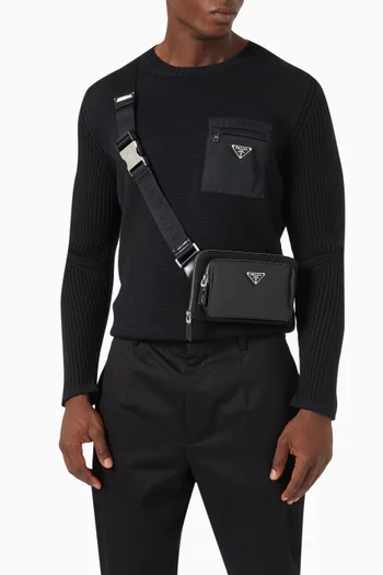 Spazzolato Belt Bag in Leather