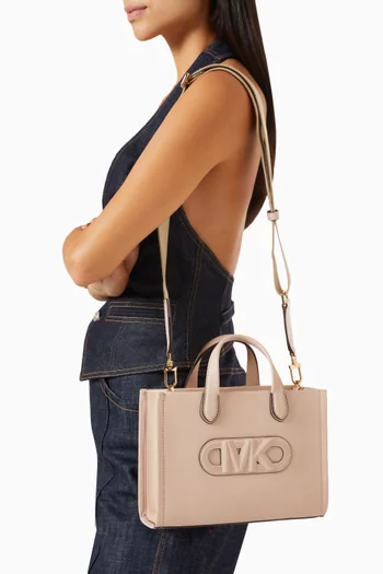 Small Gigi Empire Messenger Bag in Leather